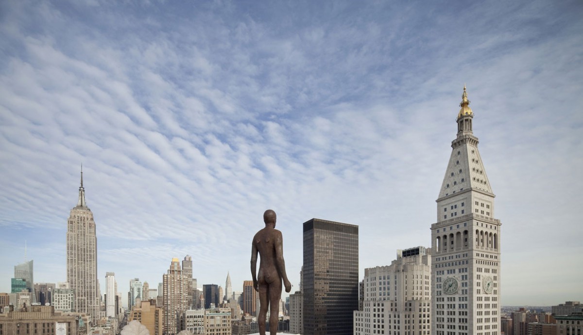 安东尼·葛姆雷，《视界限》2010年纽约展览现场。. 图片：致谢艺术家 