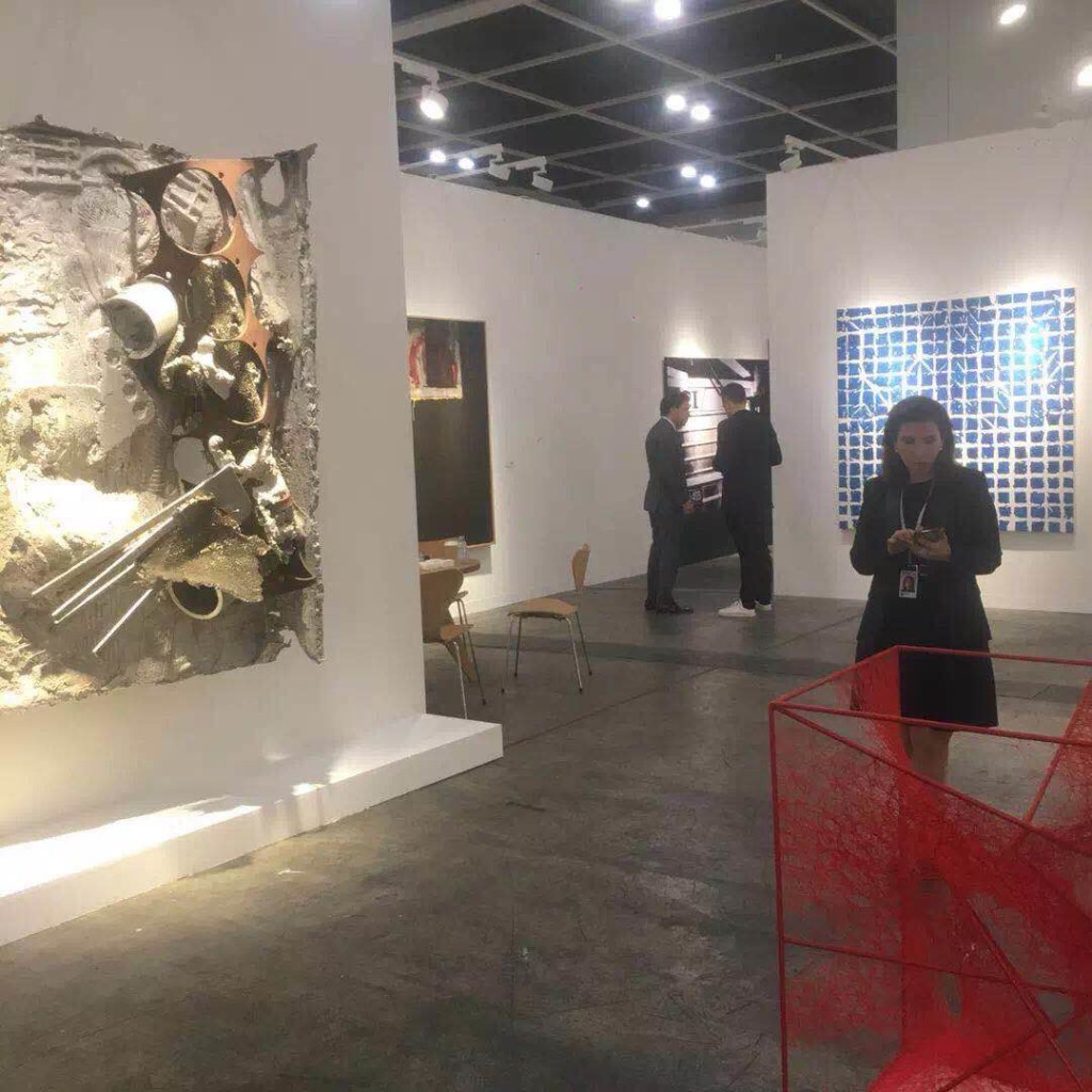 Templon画廊在2019巴塞尔艺术展香港展会上的展位