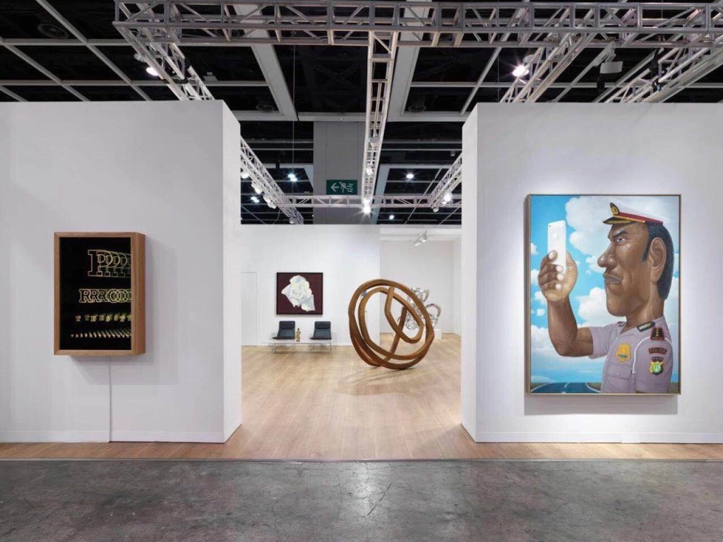 卡斯明画廊在2019巴塞尔艺术展香港展会上的展位