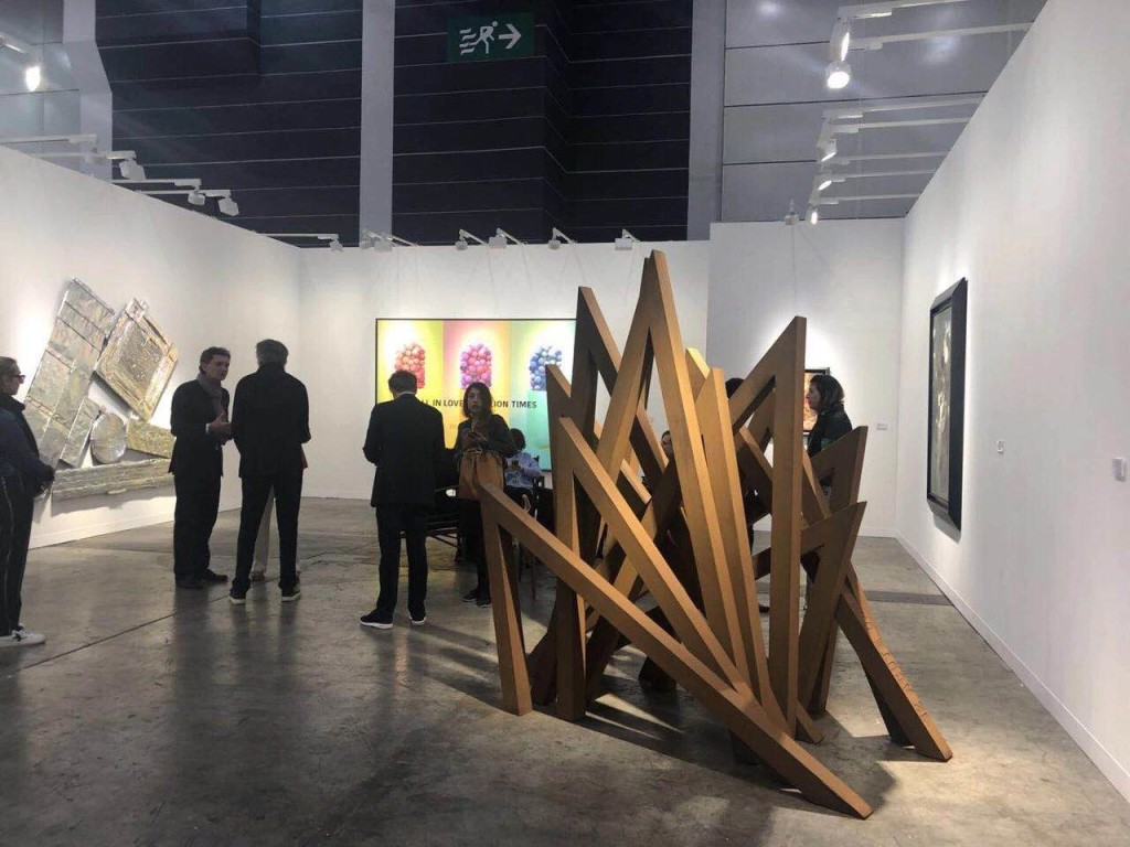 德萨画廊在2019巴塞尔艺术展香港展会上的展位