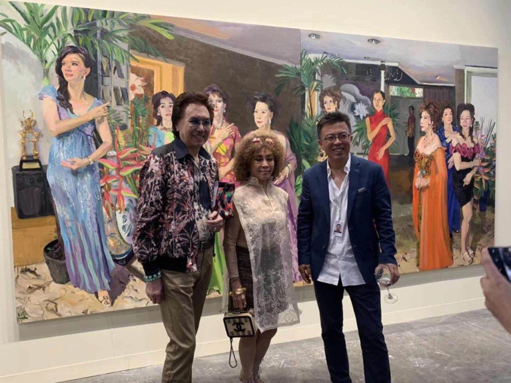 诚品画廊在2019巴塞尔艺术展香港展会上的展位