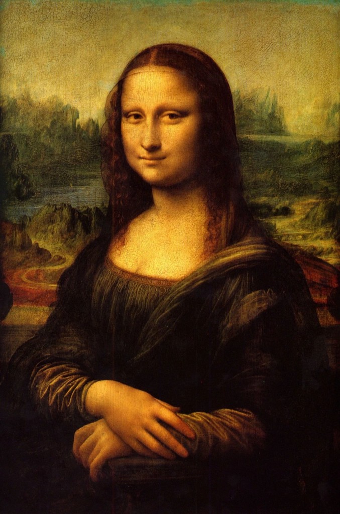 列奥纳多·达·芬奇 （Leonardo da Vinci），《蒙娜丽莎》（1503-1517）。致谢卢浮宫，维基百科共享提供