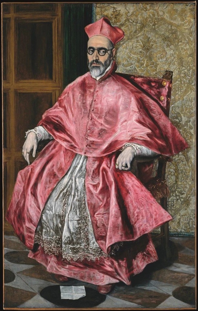 埃尔·格列柯，《Cardinal Fernanda Nino de Guevara》，约1600年。图片由大都会艺术博物馆提供