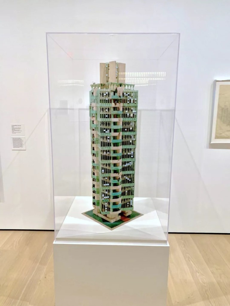 Ludwig Mies van der Rohe，“弗里德里希斯特拉斯摩天大楼，柏林项目