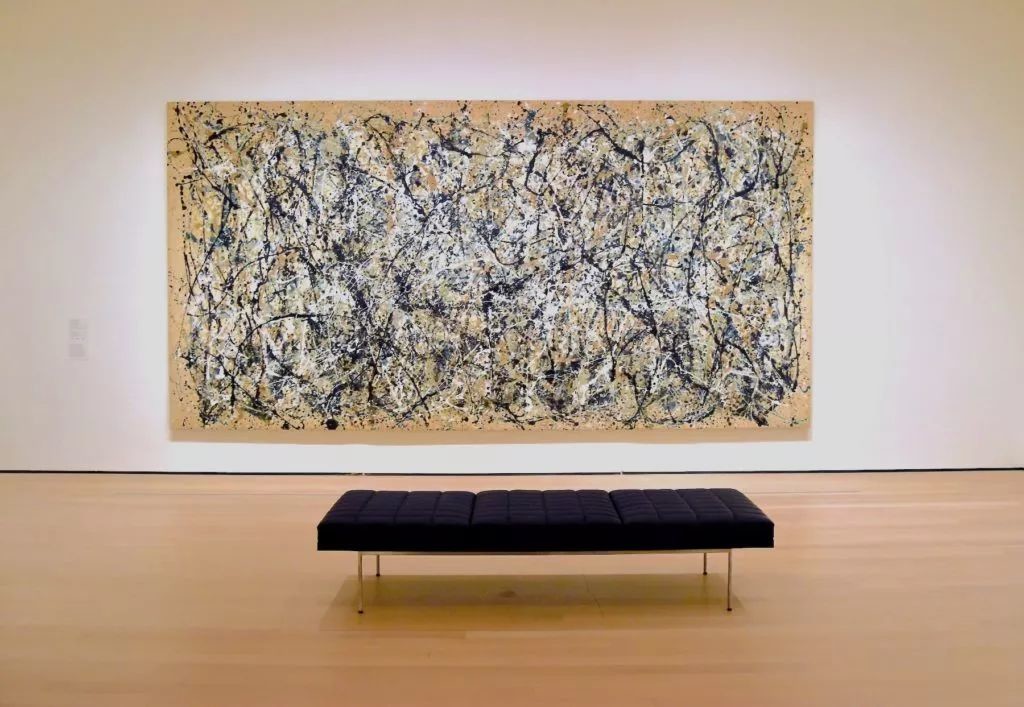 杰克逊·波洛克（Jackson Pollock），《One: Number 31》（1950）。图片：Ben Davis